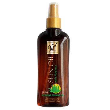 روغن آفتاب با عصاره آلوئه ورا SPF 6 مای