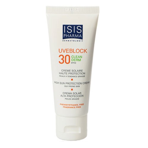 کرم ضد آفتاب کلین درم SPF30 آیسیس فارما 40ml