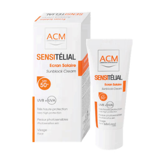 کرم ضد آفتاب SPF50 بی رنگ سن سی تلیال ای سی ام 40ml
