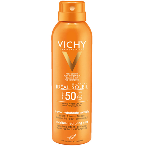 اسپری ضد آفتاب بی رنگ بدن ویشی 200ml