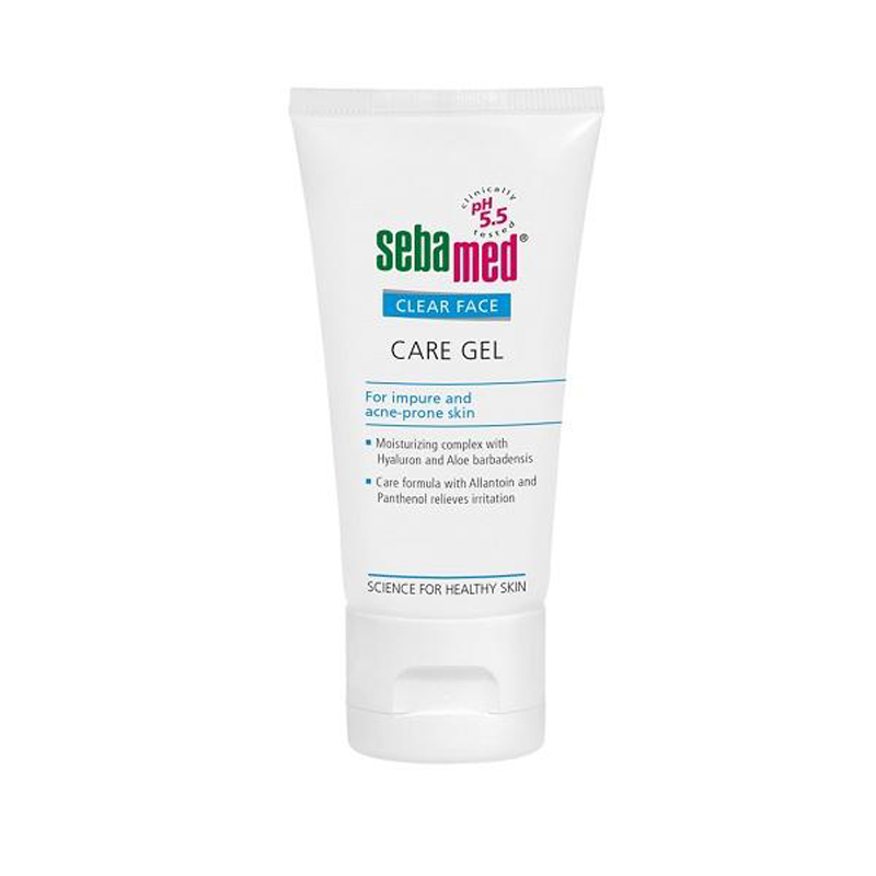 ژل مرطوب کننده سبامد مدل Clear Face حجم 50 میلی لیتر