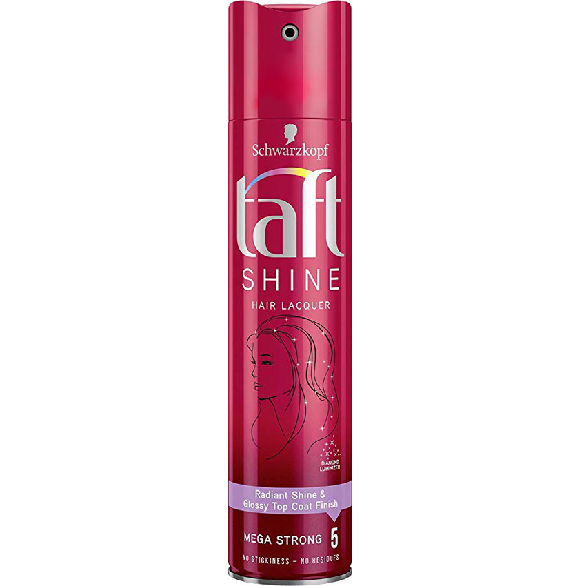 اسپری حالت دهنده و براق کننده قوی مو Shine Mega Strong 5 تافت