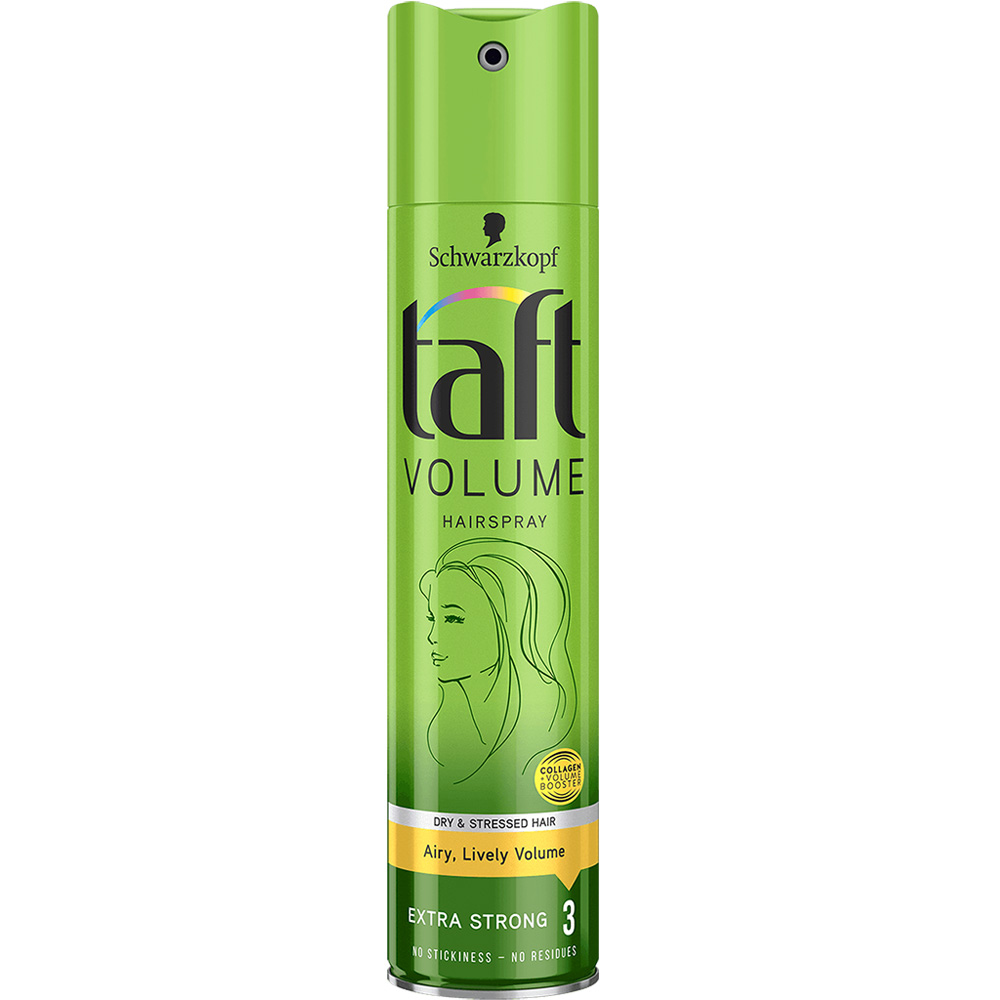 اسپری حالت دهنده و حجم دهنده مو Extra Strong 3 تافت 250ml