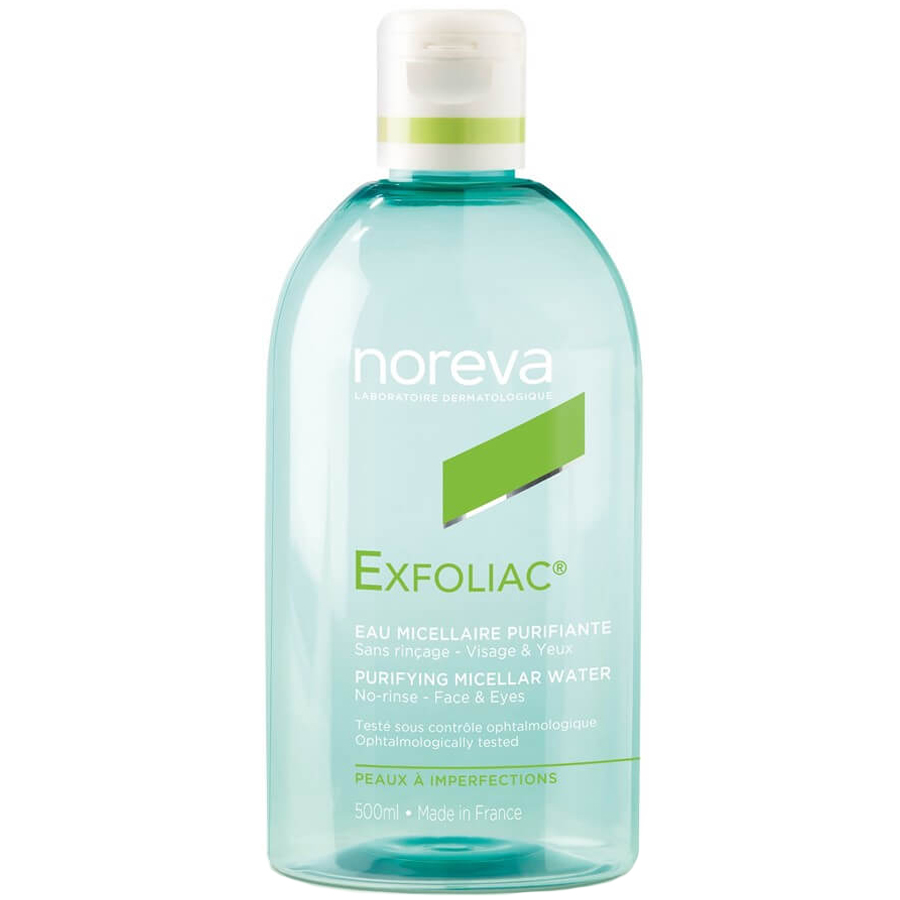 پاک کننده میسلار واتر Exfoliac نوروا 500ml