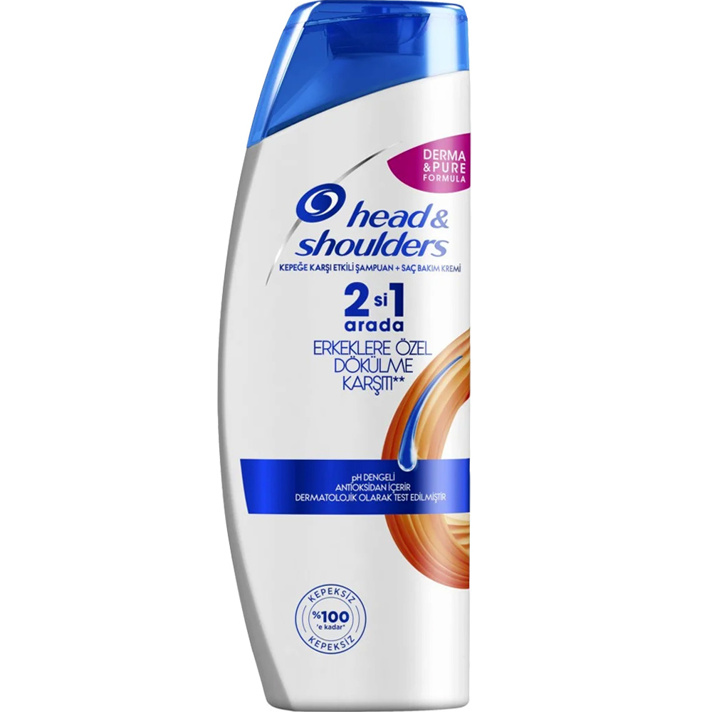 شامپو ضد شوره و ضد ریزش مو آقایان هد اند شولدرز 350ml