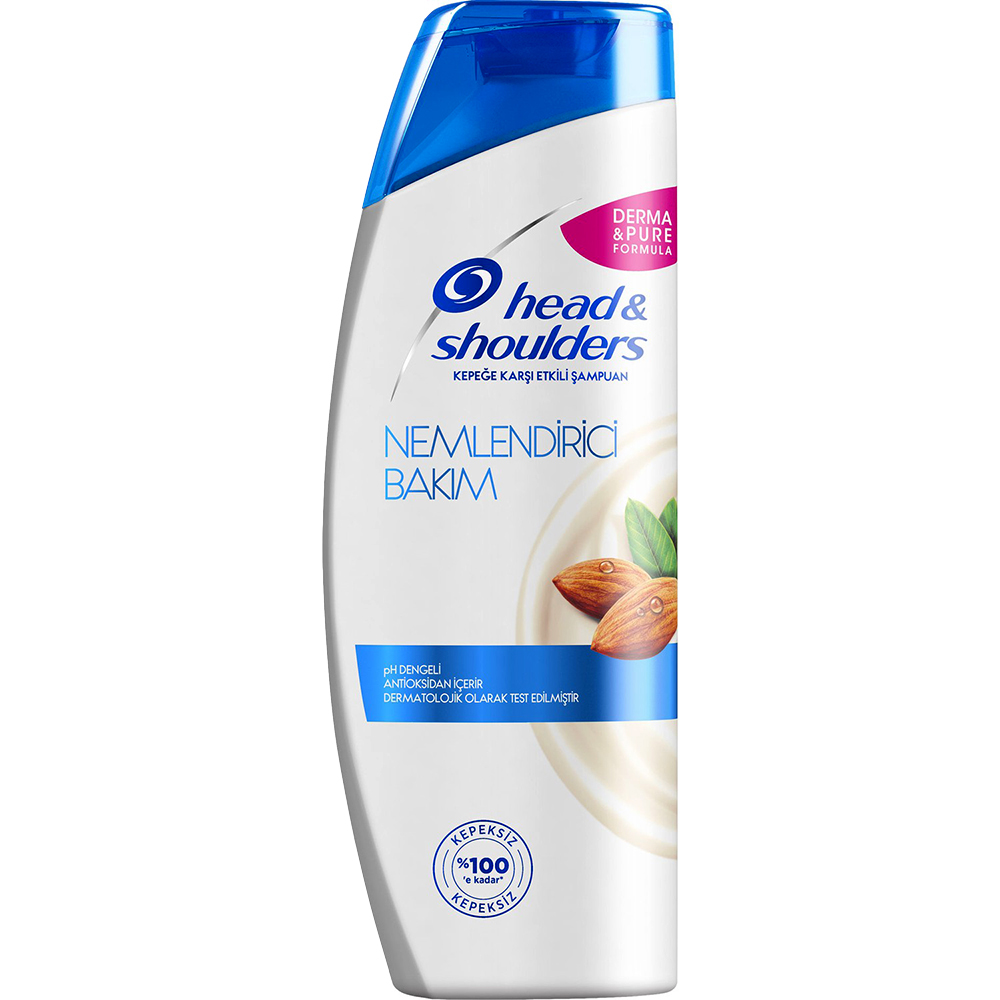 شامپو مرطوب کننده و ضد شوره عصاره بادام هد اند شولدرز 350ml