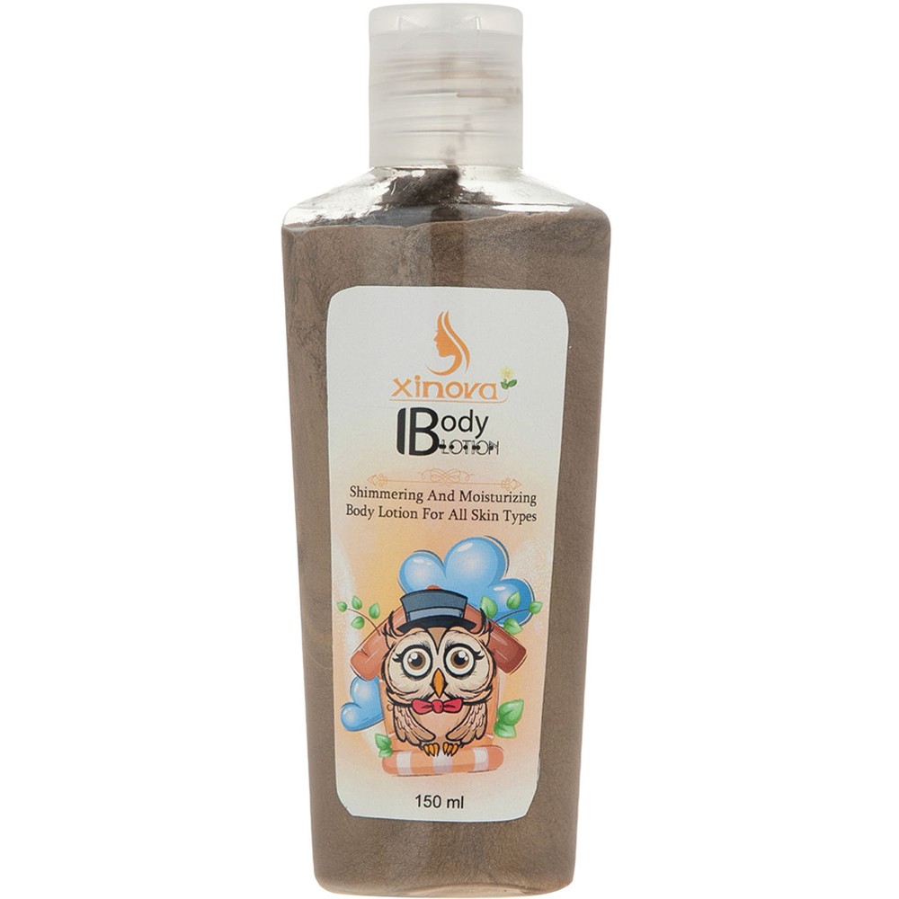 لوسیون براق کننده بدن طرح جغد ژینووا 150ml