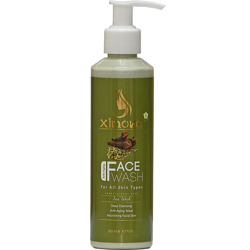 ژل شستشو صورت رازیانه و میخک ژینووا 200ml