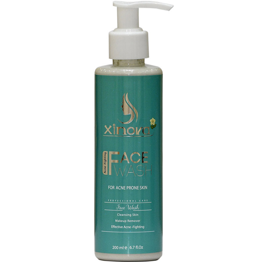 ژل شستشو و ماسک رسی مخصوص پوست های آکنه ای ژینووا 200ml