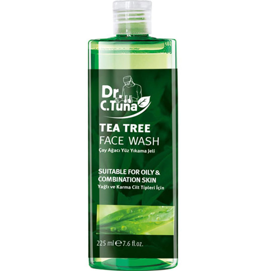 ژل شستشوی صورت Tea Tree دکتر سی تونا فارماسی 225ml