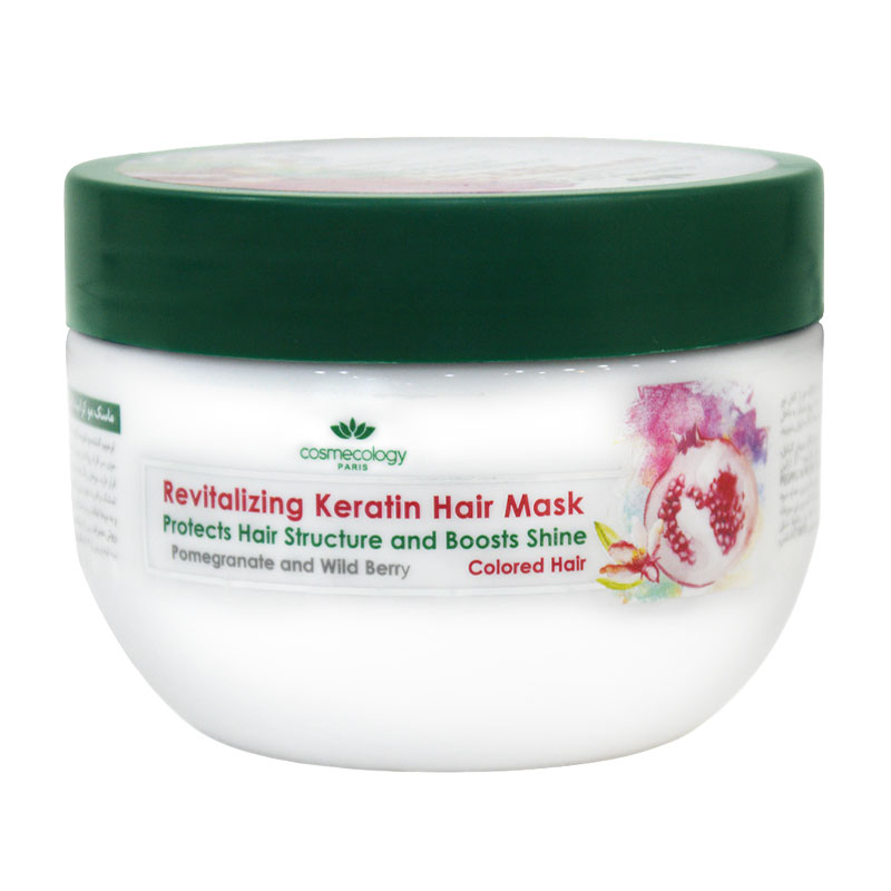 ماسک مو کراتینه احیا کننده موهای رنگ های شده کاسمکولوژی