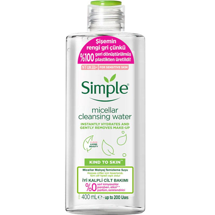 میسلار واتر پوست حساس Kind To Skin سیمپل 400ml