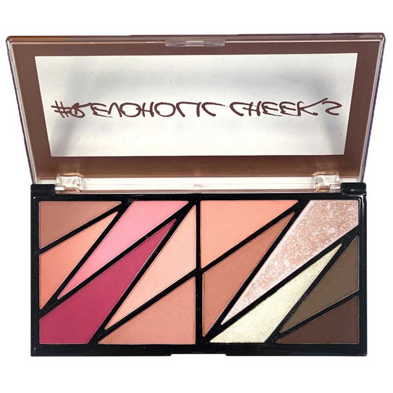 پالت رژ گونه و هایلایتر Revoholic Cheeks رولوشن