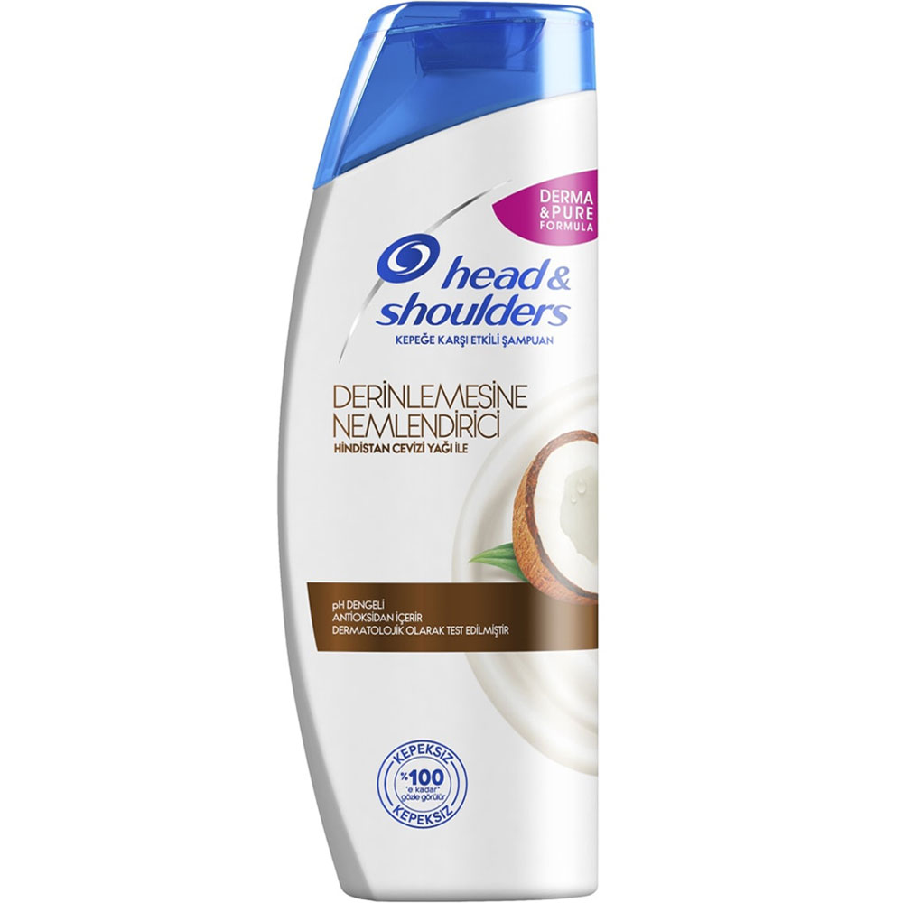 شامپو ضد شوره و تقویت کننده نارگیل هد اند شولدرز 350ml
