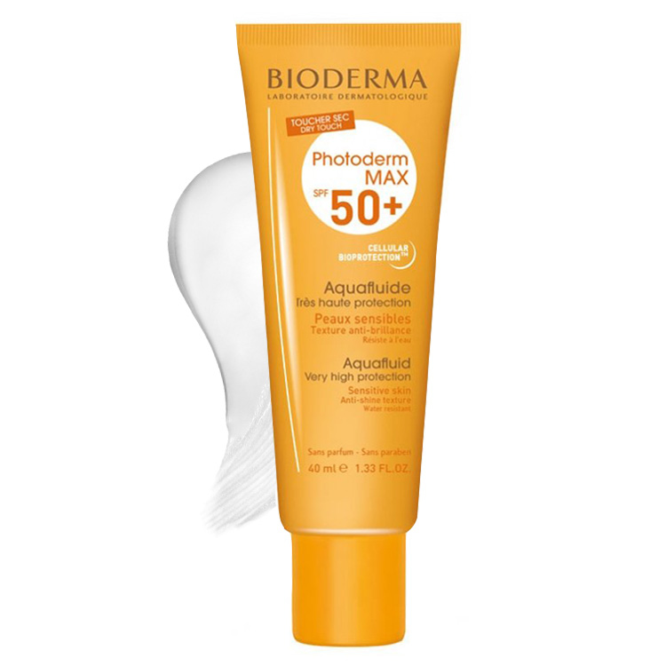 فلوئید ضد آفتاب بی رنگ Photoderm Max SPF50 بایودرما 40ml