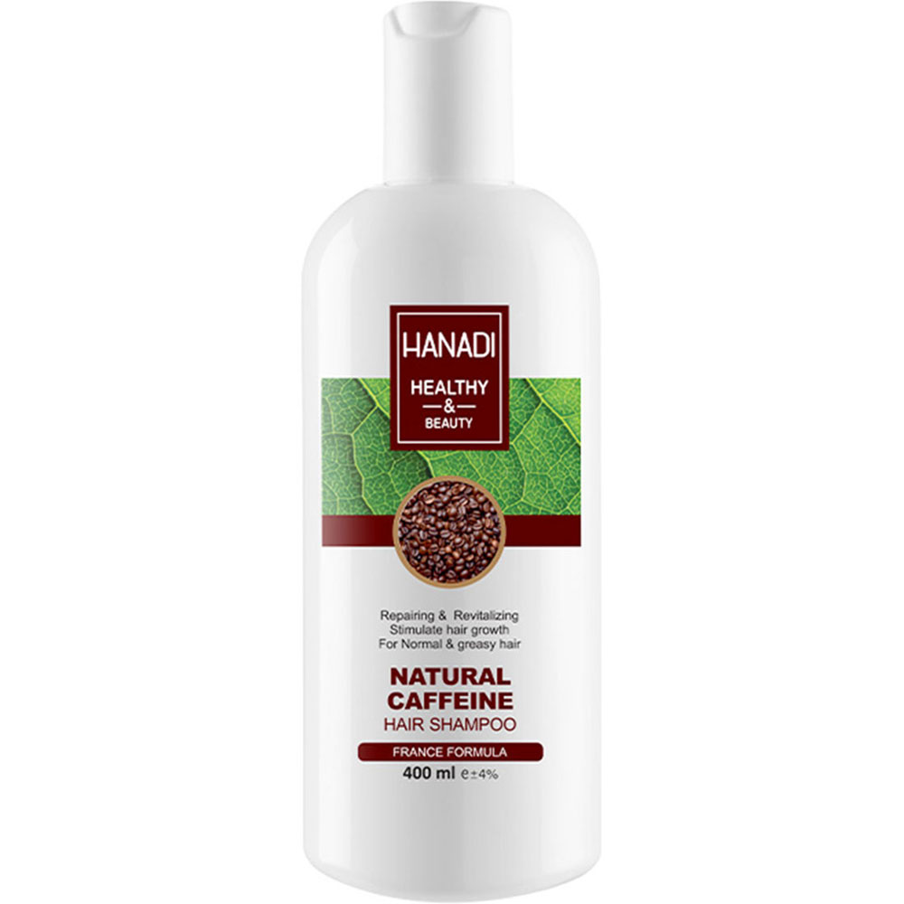 شامپو ضد ریزش کافئین هانادی 400ml