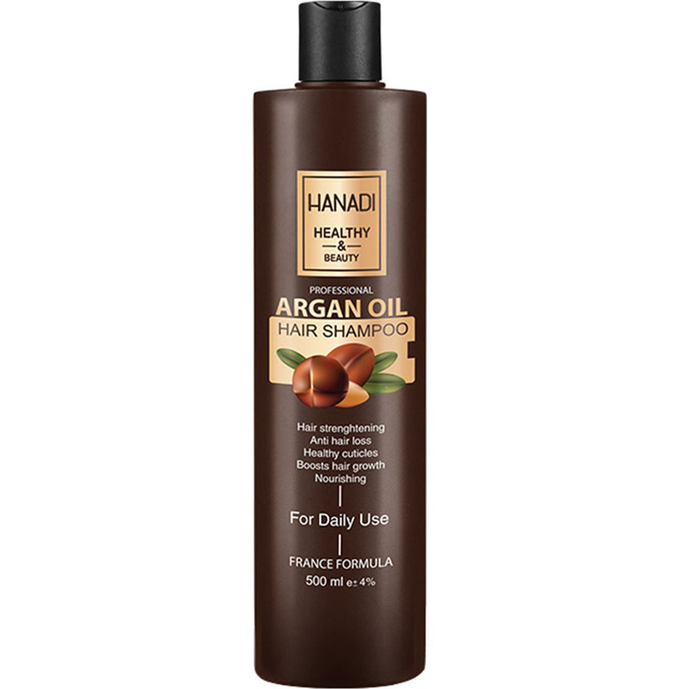 شامپو روزانه روغن آرگان هانادی 500ml