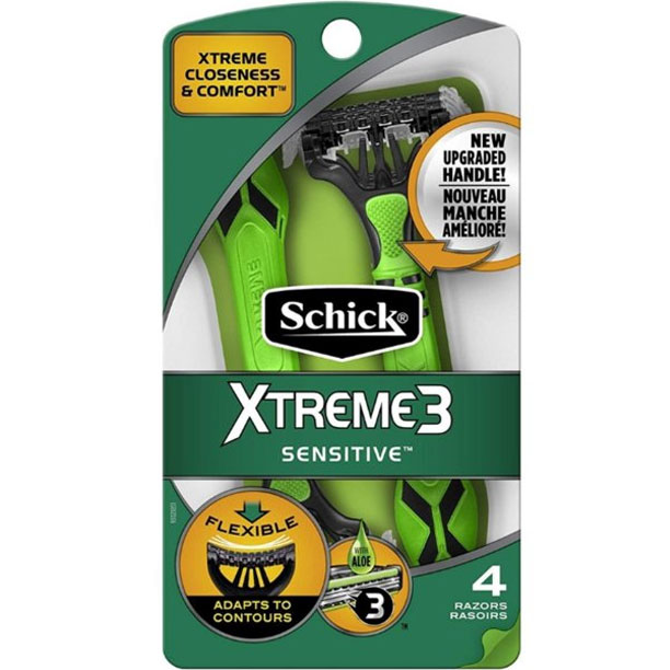 خودتراش مردانه 4 عددی Xtreme3 شیک