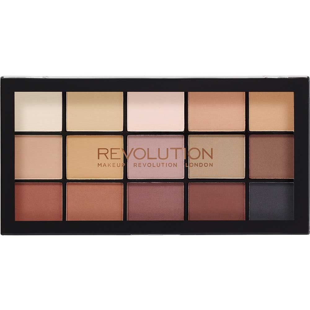 پالت سایه چشم 15 رنگ Basic Mattes رولوشن