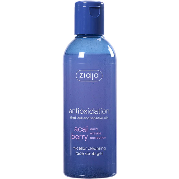 ژل اسکراب شوینده پوست های حساس و کدر Acai Berry ژایا 200ml