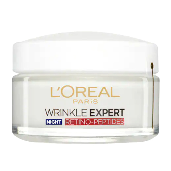 کرم شب ضد چروک بالای 45 سال Wrinkle Expert لورال 50ml