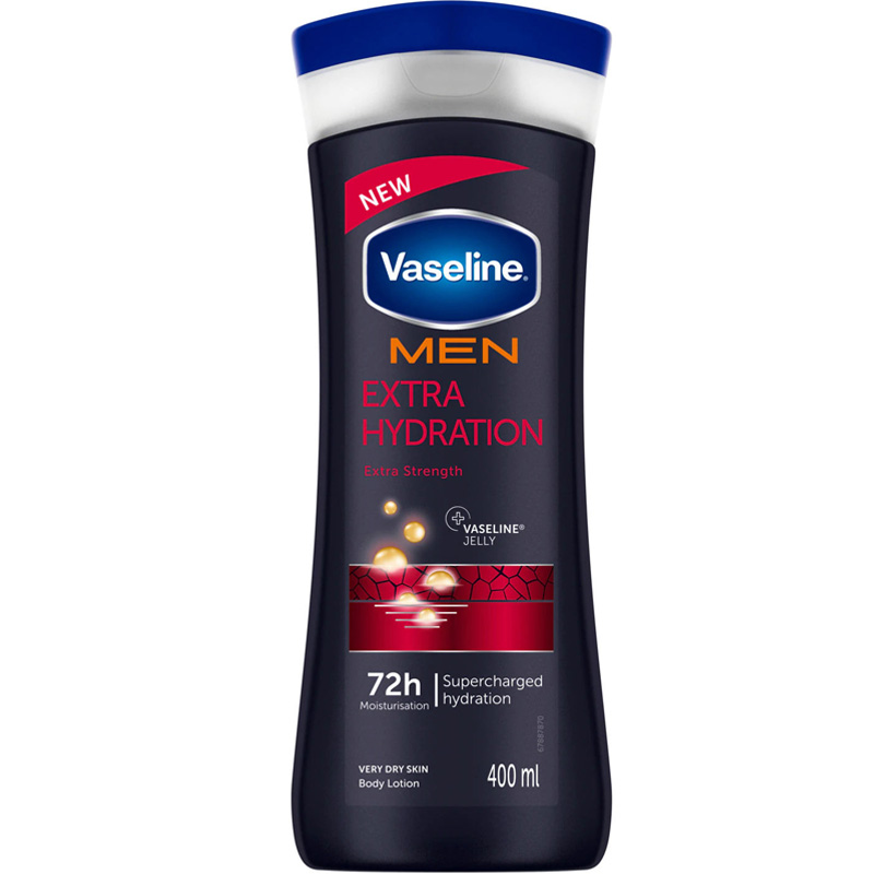 لوسیون بدن آقایان Extra Hydration وازلین 400ml