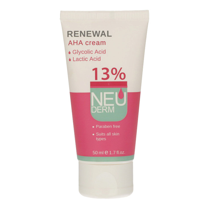 کرم لایه بردار Renewal AHA 13% نئودرم 50ml