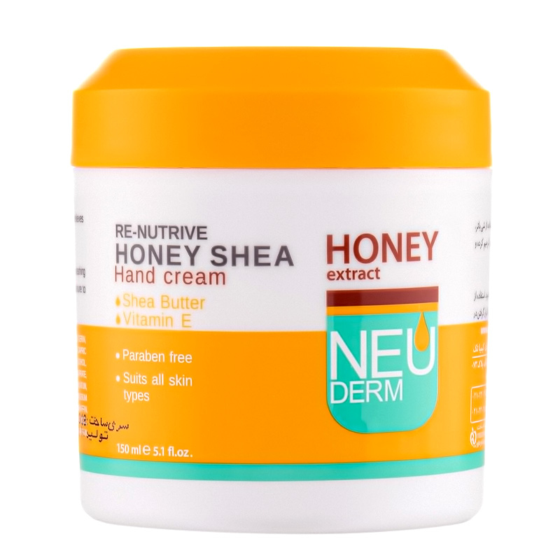 کرم دست کاسه ای Honey Shea نئودرم 150ml