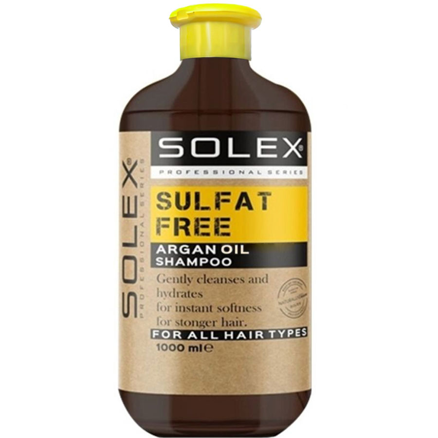 شامپو فاقد سولفات روغن آرگان سولکس 1000ml
