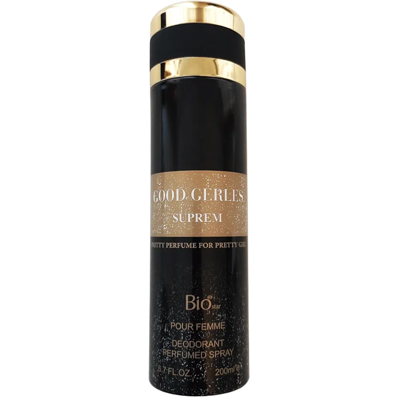 اسپری بدن زنانه Good Gerles Superm بیو استار 200ml