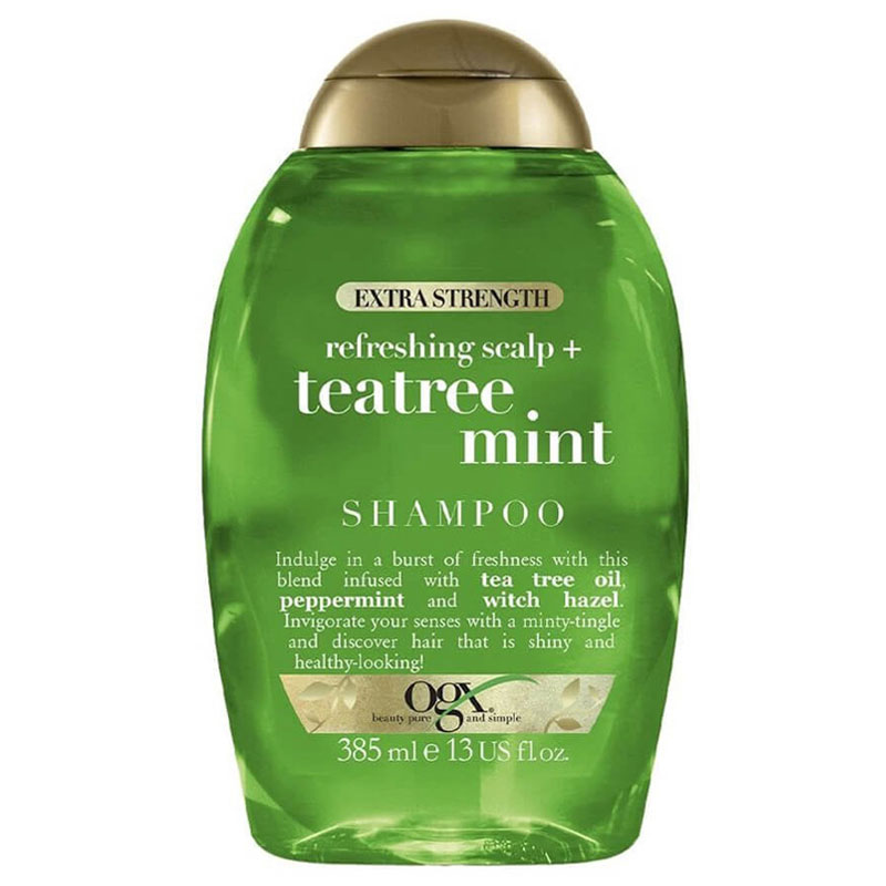 شامپو فاقد سولفات درخت چای و نعنا او جی ایکس 385ml