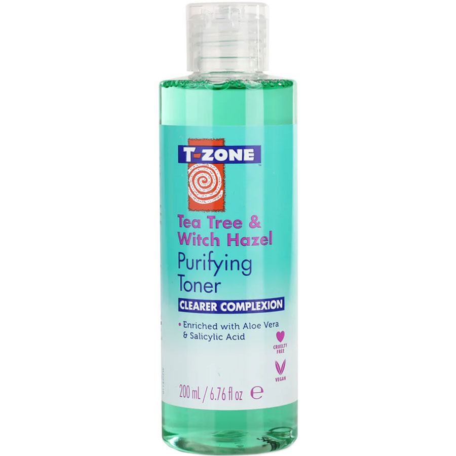 تونر پوست چرب Tea Tree & Witch Hazel تی زون 200ml