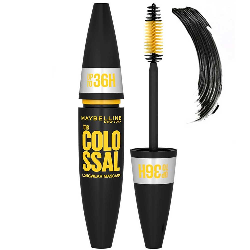ریمل ضد آب بلند کننده 36 ساعتهColossal میبلین 10ml