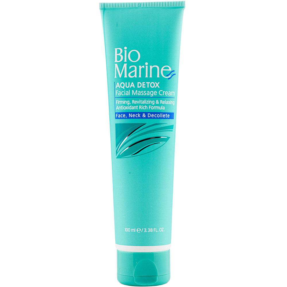 کرم ماساژ صورت و گردن بایومارین Aqua Detox