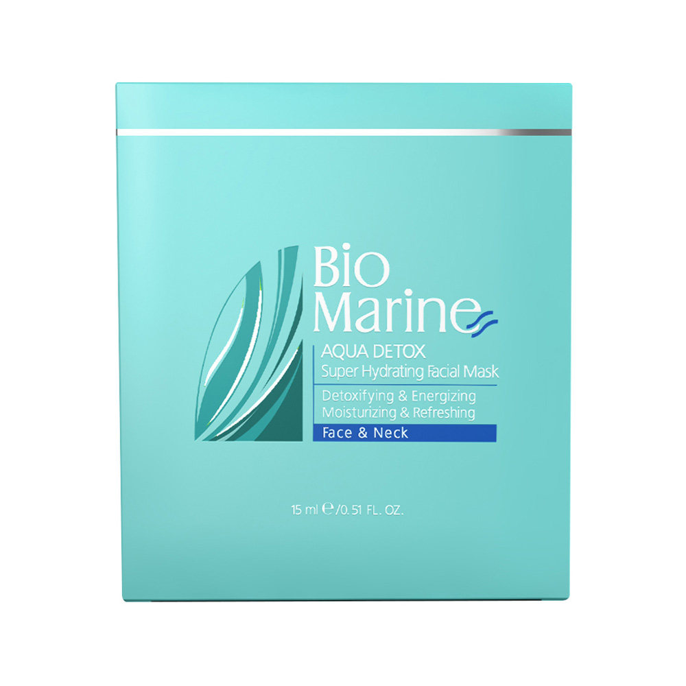 ماسک ساشه ای آبرسان بایومارین 3 عددی Aqua Detox