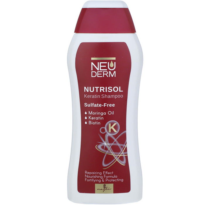 شامپو کراتینه فاقد سولفات Nutrisol نئودرم 300ml