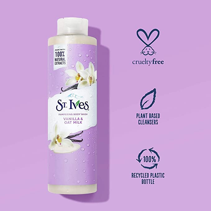 شامپو بدن وانیل و شیر جو دوسر سینت ایوز 650ml