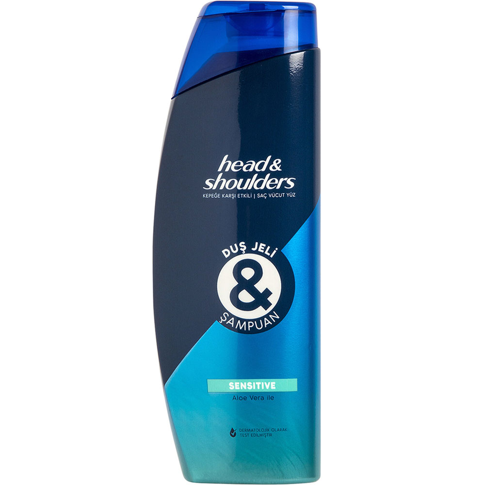 شامپو سر و بدن آقایان Sensitive هد اند شولدرز 360ml