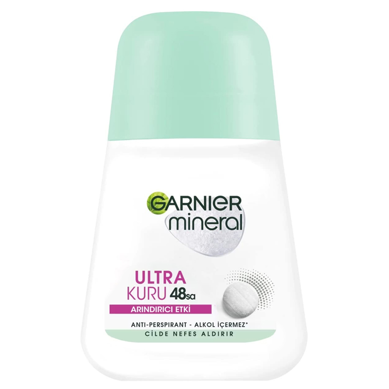 رول ضد تعریق زنانه 48 ساعته Ultra Kuru گارنیه 50ml