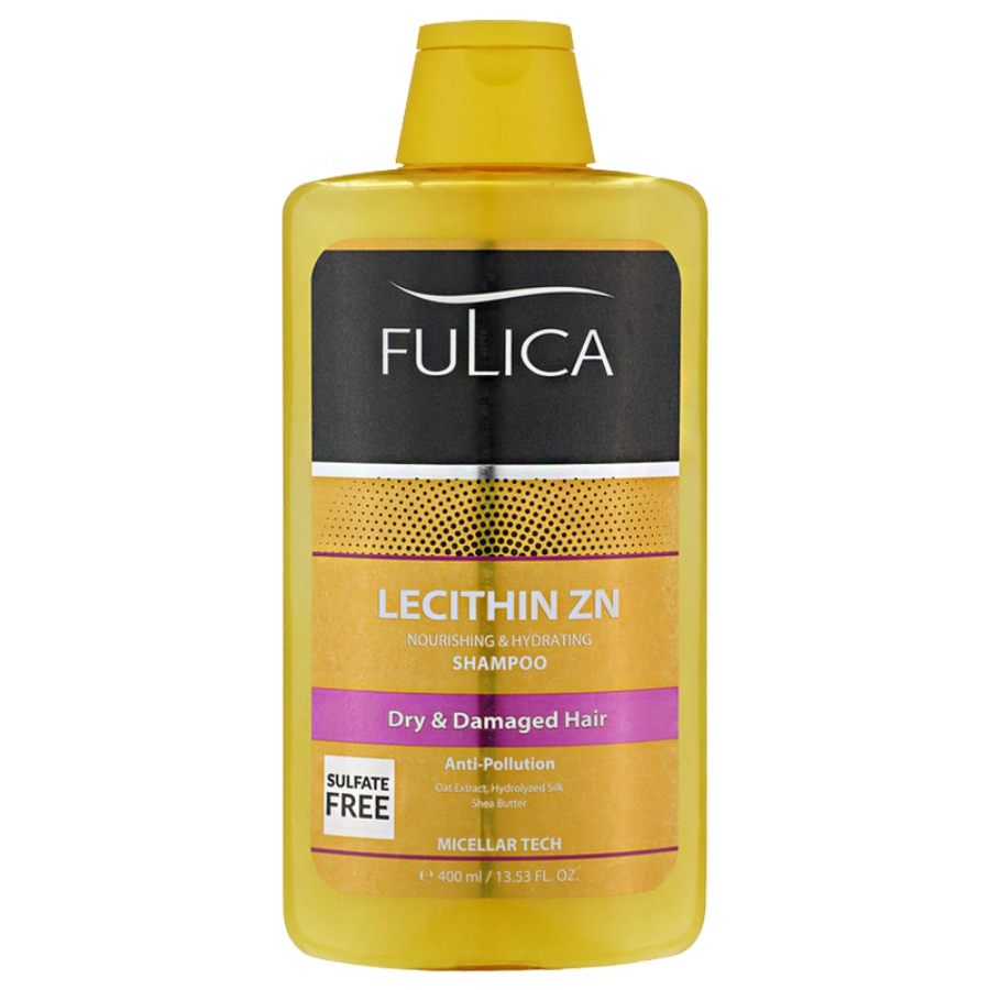 شامپو فاقد سولفات فولیکا مناسب مو خشک و آسیب دیده 400ml