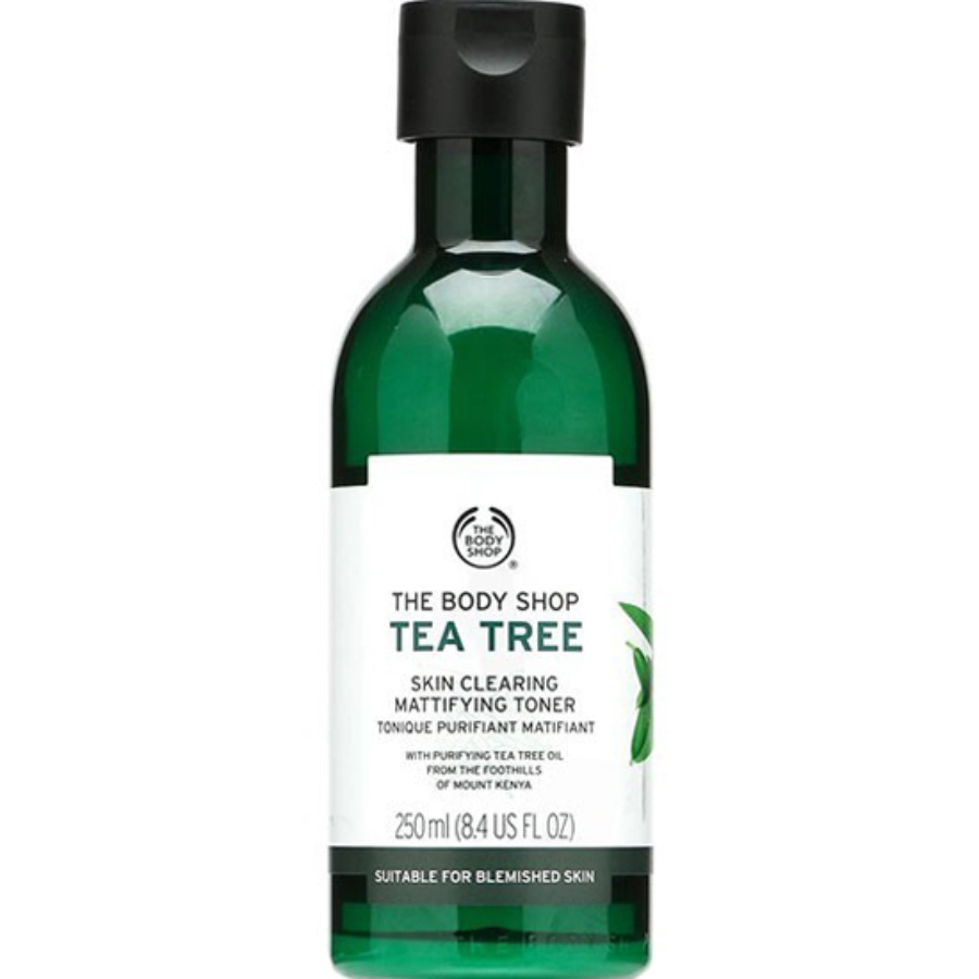 تونر مات کننده پوست چرب Tea Tree بادی شاپ 250ml