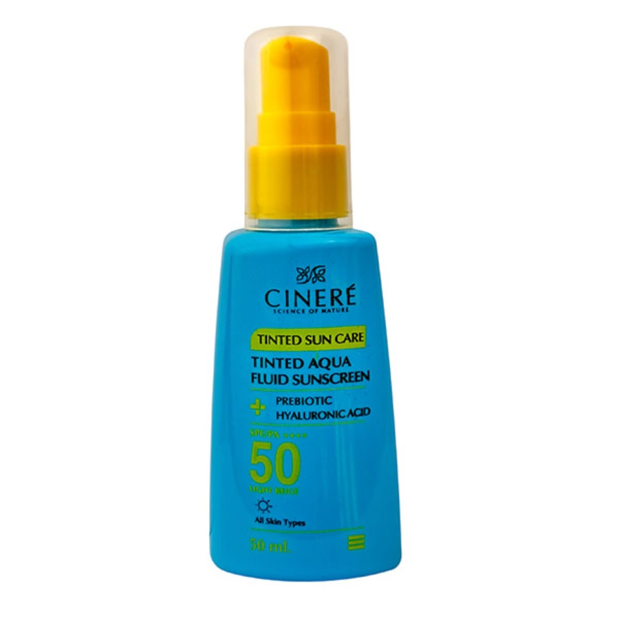 ضد آفتاب فلوئید رنگی SPF50 سینره 