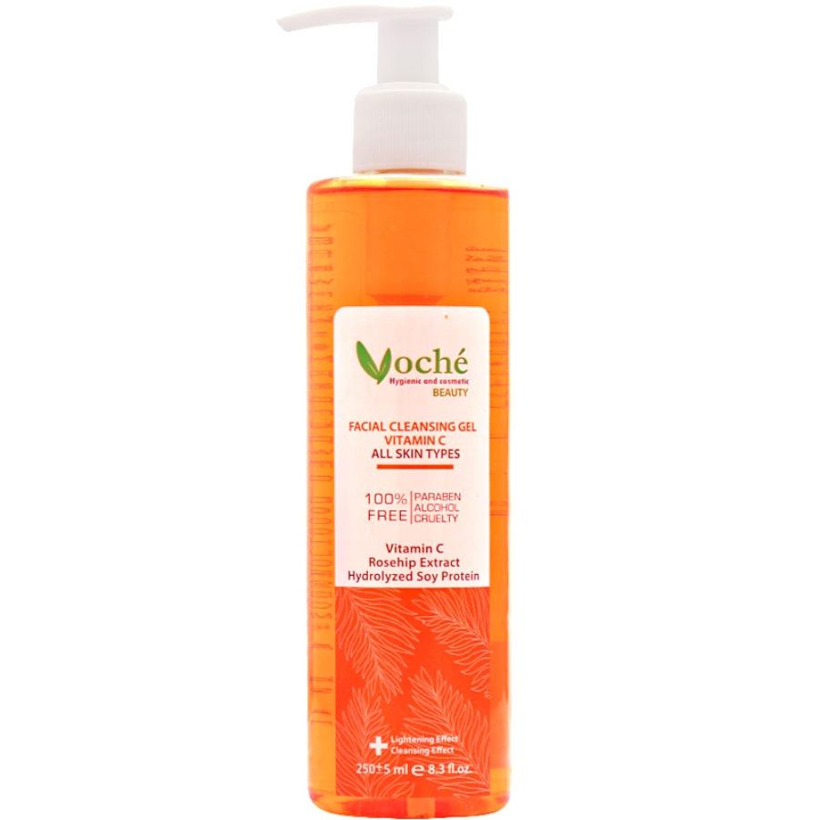ژل شستشو انواع پوست ویتامین سی وچه 250ml