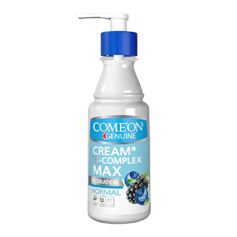 کرم مرطوب کننده پمپی کامان پوست نرمال 200ml