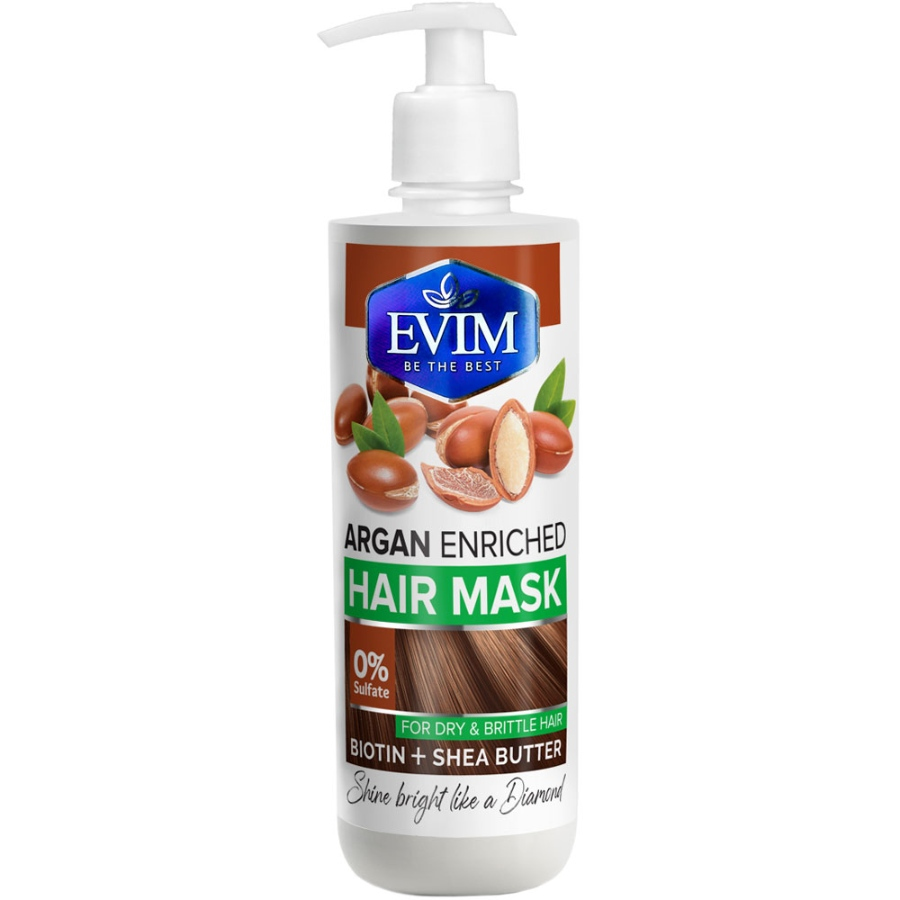 ماسک مو فاقد سولفات روغن آرگان ایویم 400ml