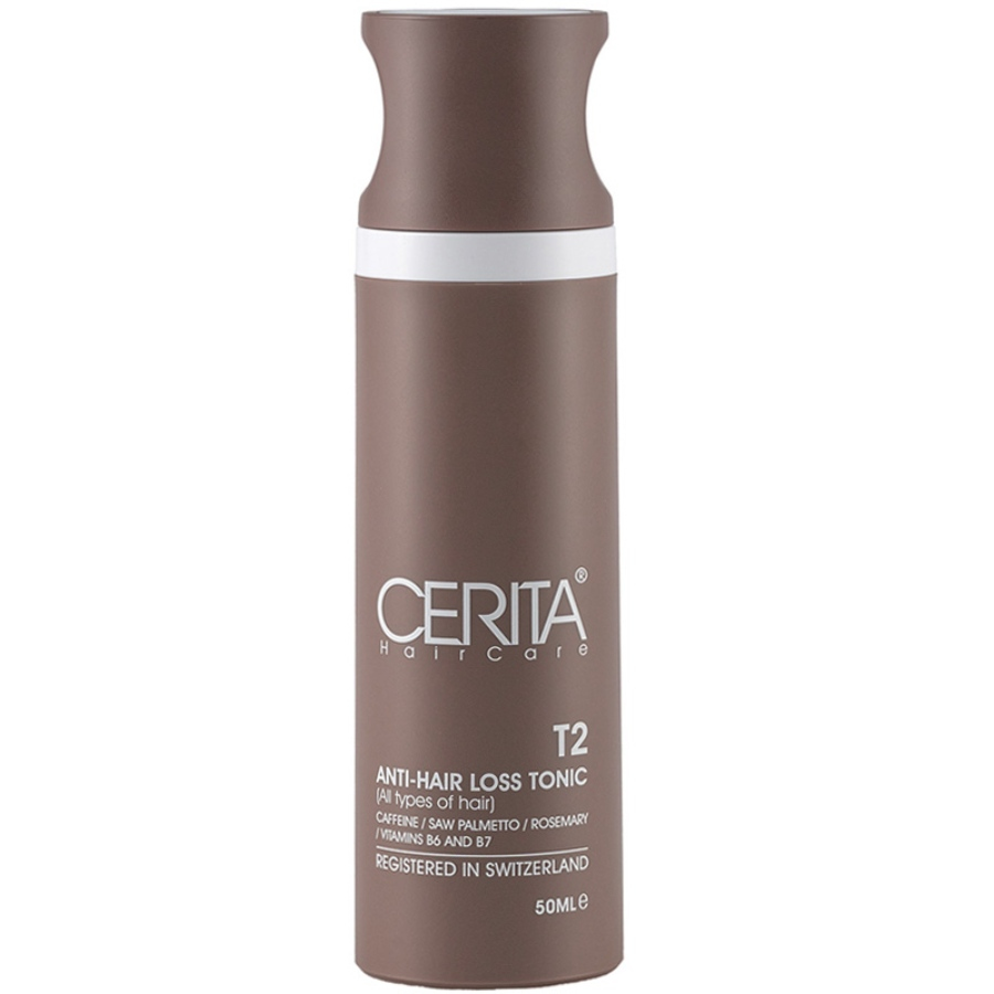 تونیک تقویت کننده و ضد ریزش مو T2 سریتا 60ml