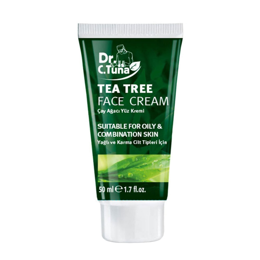 کرم آبرسان پوست چرب Tea Tree دکتر سی تونا فارماسی 50ml