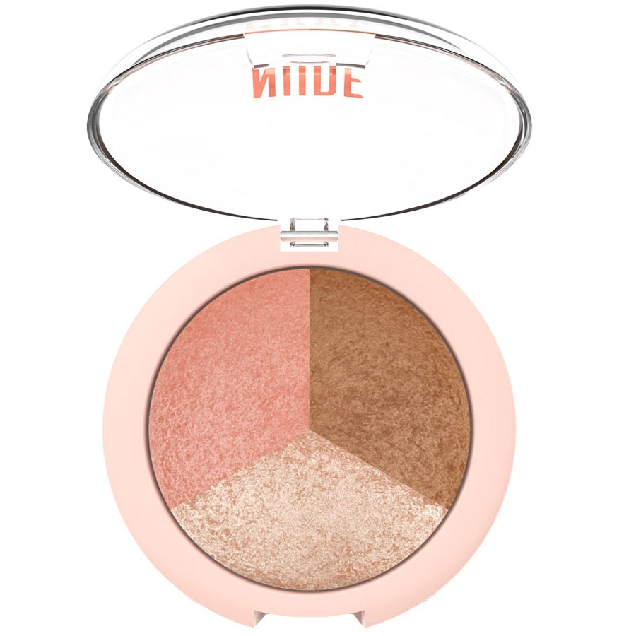 پالت صورت سه رنگ Nude Look گلدن رز