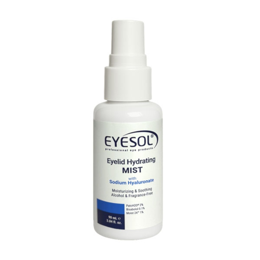 اسپری آبرسان پلک و دور چشم آیسول 90ml