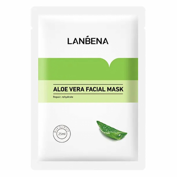 ماسک نقابی عصاره آلوئه ورا لانبنا 25ml